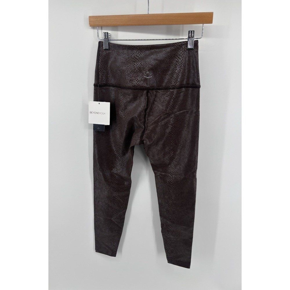 NWT Beyond Yoga PowerShine Viper High Waisted Midi Legging Sz S Athleisure $108 - Picture 8 of 16
